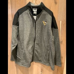Brand New, Official Licensed NHL Pittsburgh Penguins Zip-Up Jacket